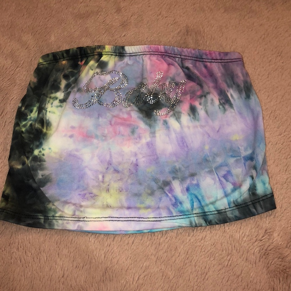 Multicolor crop top “baby”